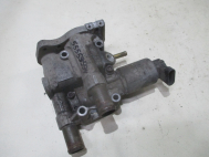 Корпус термостата 55559594 Опель Астра H - с клапаном рециркуляции выхлопных газов 24445720 - БУ