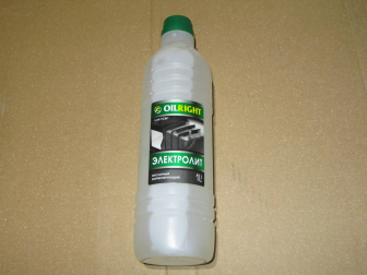 Электролит 1.0 литр бутылка 11040723 11040823, - OILRIGHT