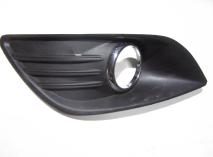 Накладка противотуманки левая 8M5119951AE 1528561 Форд Фокус 3 1496394 1497607 1508693 - Хром - ARS 