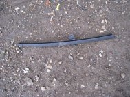 Двери задней левой - Уплотнение направляющей стекла верхнее 95986023 Шевроле Круз, - БУ