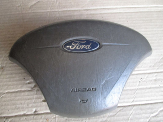 Подушка безопасности Форд Фокус 1 водительская 2M51A042B85DEBJGE в руль 4 спицы, - БУ