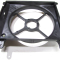 Диффузор вентилятора охлаждения 93747018 GF03002 Шевроле Ланос вн D под мотор 80 мм, - GM