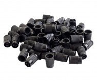 Колпачок золотника декоративный черный пластик, - Airline