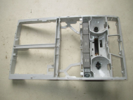 Плафон освещения салона Опель Астра H передний 13111824 510511640 3 клавиши - БЕЗ рассеивателя - БУ
