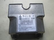 Блок управления подушкой безопасности 93358017 HB Опель Астра H аэрбегом SRS, - БУ