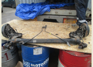 Балка задняя Шевроле Авео Т300, 95182618, 95943147, 95264305, 95264805, - БУ S-47 Голая