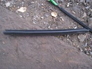 Молдинг стекла двери задней левой 96845924 внутренний Шевроле Круз, - БУ