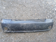 Бампер задний 96600191 96590742 Шевроле Спарк М200 - Черный СМ-127  - БУ