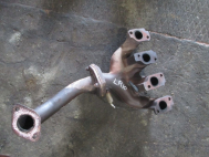 Коллектор вЫпускной 96184204 Шевроле Ланос A15SMS 1,5 литра 8 кл 96184642, 96438424, - БУ LR-10