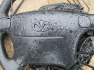 Подушка безопасности Шевроле Ланос водительская 96220427 96314922 Сенс Матиз, - БУ значек Дэу