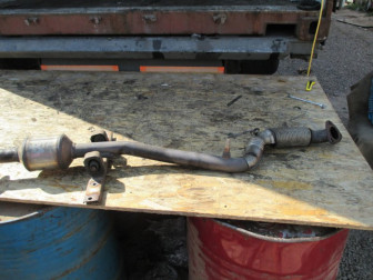 Приемная труба Шевроле Круз 13252425 Шевроле Орландо 1,8 литра 95424494, - БУ