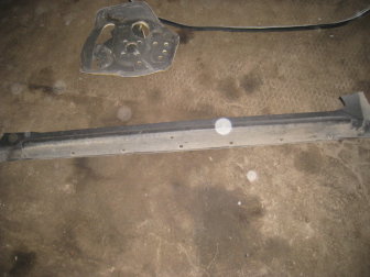 Накладка порога Опель Антара наружняя правая 96816962, 4808362, - БУ RO-7