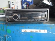 Магнитола Sony CDX-GT547UI, 1 DIN, 4x52Вт, CD с USB, аудиовход, с RDS, - БУ