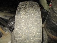 Шина зимняя R17 255/60 Nokian Tyres Hakkapeliitta 7 SUV шипованная, - БУ износ 40%