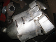 Защита коллектора выпускного Форд Фиеста 5 1,6 литра 1521890, - БУ