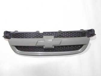 Решетка радиатора Шевроле Авео Т250 96648529, 96648621 кузов Седан - Под покраску - N-061 - NSP