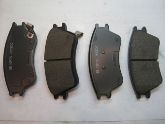 Колодки передние 581152D000 581012DA10 HYUNDAI Elantra 00-06/Matrix 01-, SP1147 - SANGSIN