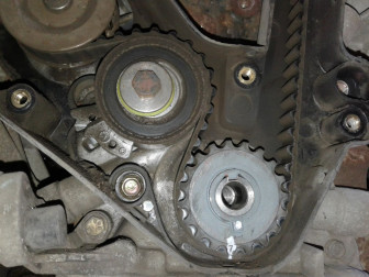 ГРМ ремень: замена ремня и ролика на 16 кл дв-ле Шевроле Ланос, Дэу Нексия