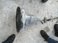 Вал карданный нижний рулевой колонки Дэу Матиз 96269526, - БУ