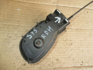 Ручка двери внутренняя задней правой 1060992 1M51F22600 Форд Фокус Черная с тросиком S35 - СКОЛ - БУ