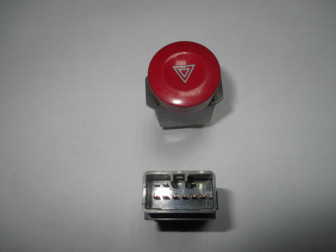 Кнопка аварийной сигнализации 864W0140 F1 F2 Шевроле Спарк М200 96602510 красный цвет, - БУ