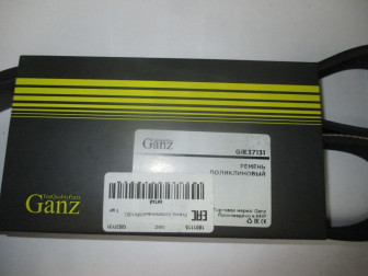 Ремень 6PK1060, GIE37131 генератора Форд Фокус 2 1,6 лит 115лс 4M5Q6C301HC, 4M5Q6C301JA - GANZ