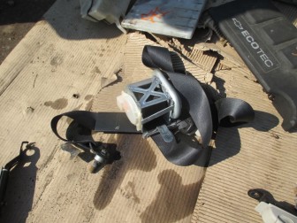 Ремень безопасности левый Ниссан Тиида N17X с 2014г с пиропатроном ( БРАК )  868853AN9B, - БУ