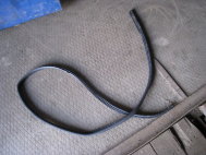 Уплотнитель проема двери Опель Антара, Шевроле Каптива C100 задней левой 96624229, 4804375, - БУ