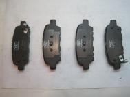 Колодки задние 440608H385 Ниссан Тиана Тиида с 2008г Кашкай VT32008, - VK Technology