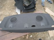 Полка задняя Шевроле Авео Седан Т250 Без стоп-сигнала 96650272, 96863161 за сиденьями, - БУ