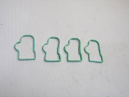 Прокладка коллектора вПускного 24420530 Corsa D Z14XEP 1.0 -1.4 XE,XEP,XEL - Комплект 4 штуки -Dello