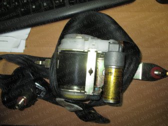 Ремень безопасности Дэу Матиз, Спарк передний правый без пиропатрона 96292174, - БУ1