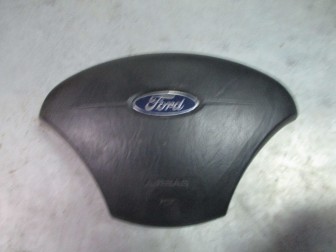 Подушка безопасности Форд Фокус 1 водительская 2M51A042B85DEYYFY в руль 4 спицы 2 заряда, - БУ