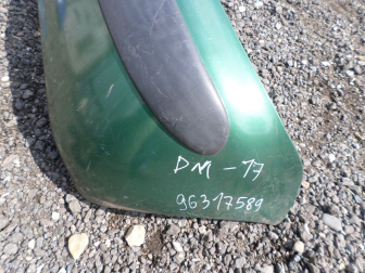 Бампер задний 96317589 Дэу Матиз для Корейского Рынка - БУ - Зеленый - DM-17
