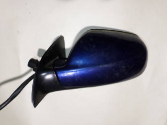 Зеркало левое 96347730 - XT-04 III E9-014145 электрическое 6 пин Peugeot 307 - Синее, - БУ