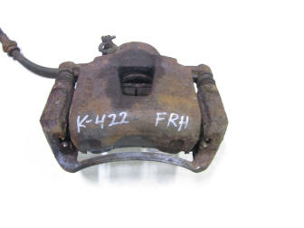 Суппорт передний правый 96418872 96549789 Шевроле Лачетти Gentra - со скобой в сборе - K-422 - БУ