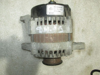 Генератор 96289030 Шевроле Спарк М200 Дэу Матиз 1,0 литр 65 Am 4-х ручейковый 4PK DM-15, - БУ