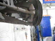 Шаровая опора на заклепках Шевроле Лачетти снятие и установка