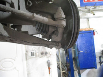 Шаровая опора на заклепках Шевроле Лачетти снятие и установка