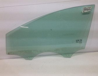 Стекло двери Рено Логан переднее левое опускное 6001546702, 8200240555 зеленое, - БорАвтоСтекло