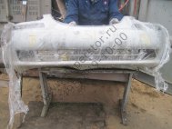 Бампер передний Шевроле Авео Т200 Седан, Хэтчбек 96542983 под поворотники, - БУ Серебро S-1