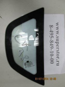 Стекло кузова Шевроле Авео Т200 Хэтчбек - Форточка задняя правая 96543049, - БУ