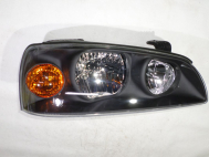 Фара правая 921022D510 HNELA04211RB Хендай Элантра XD с 2004 года  без корректора Черная, - Feituo