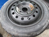 Докатка колесная R15, T125/80, 95M HANKOOK S300 на 4 болта Форд Фокус 1, - БУ износ 20% - S-60