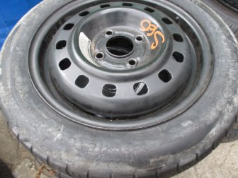 Докатка колесная R15, T125/80, 95M HANKOOK S300 на 4 болта Форд Фокус 1, - БУ износ 20% - S-60