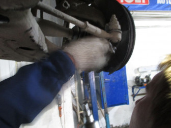 Шаровая опора нижняя Шевроле Лачетти снятие и установка