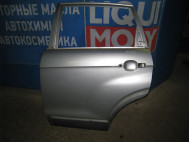 Дверь задняя Шевроле Каптива левая 95460132 С100-140 Голая, - БУ Серебро