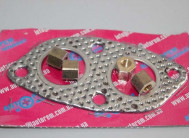 Прокладка коллектора вЫпускного и 4 латунных гайки Заз Сенс SENS, - ZAZ Украина