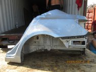 Крыло заднее левое Шевроле Круз Седан - Четверть кузова 96898492, 96898482, - БУ Голубое S-18