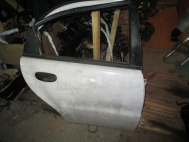 Дверь задняя правая Шевроле Ланос 96310032 - БУ Голая Белая